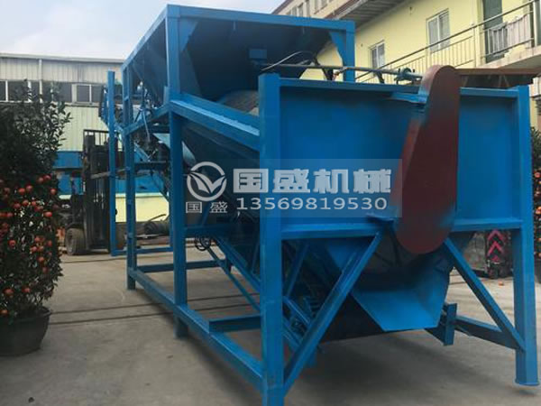 小型簡易滾筒篩沙機 小型簡易滾筒篩沙機